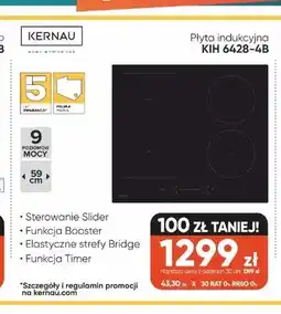 Max Elektro Płyta indukcyjna Kernau KIH 6428-4B oferta