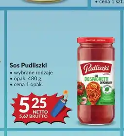 Makro Sos do spaghetti oryginalny Pudliszki oferta