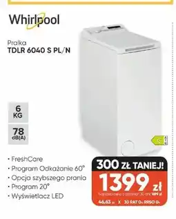 Max Elektro Pralka Whirlpool TDLR 6040 S PL/N oferta