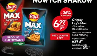 Żabka Chipsy Lay's oferta