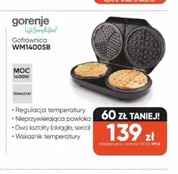 Max Elektro Gofrownica Gorenje WM1400SB oferta