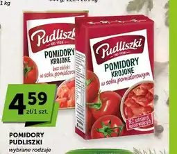 ABC Pomidory krojone bez skórki w soku pomidorowym Pudliszki oferta