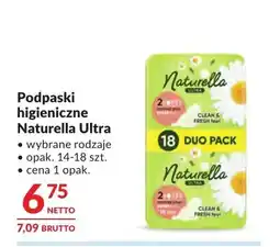 Makro Podpaski higieniczne Naturella Ultra oferta