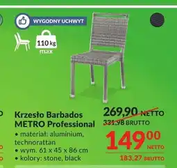 Makro Krzesło Barbados METRO Professional oferta