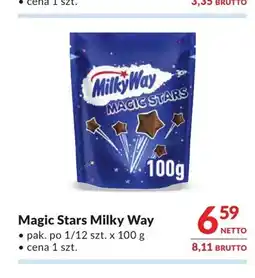 Makro Czekoladki Magic Stars Milky Way oferta