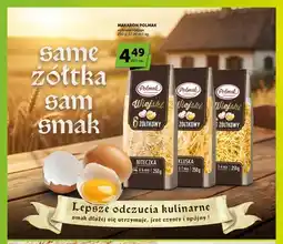 ABC Makaron Wiejski 6 żółtkowy niteczka Polmak oferta