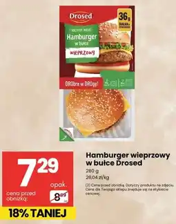 Delikatesy Centrum Hamburger wieprzowy w bułce Drosed oferta