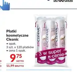 Makro Płatki kosmetyczne Cleanic 3-pak oferta