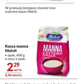 Makro Kasza manna Melvit oferta