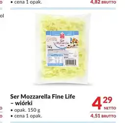 Makro Ser Mozzarella Fine Life wiórki oferta