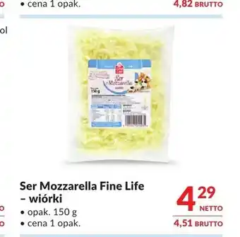 Makro Ser Mozzarella Fine Life wiórki oferta