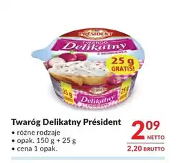 Makro Twaróg Delikatny z rzodkiewką Président oferta