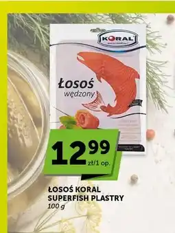 ABC Łosoś wędzony Koral Superfish plastry oferta