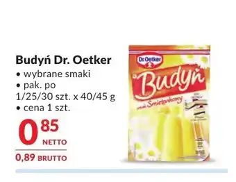 Makro Budyń Dr. Oetker oferta