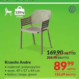 Makro Krzesło Andre oferta