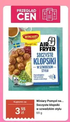 Dino Mieszanka przypraw Pomysł na... Soczyste klopsiki w szwedzkim stylu Winiary oferta