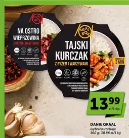 ABC Danie Graal Meal Box Tajski Kurczak z ryżem i warzywami oferta