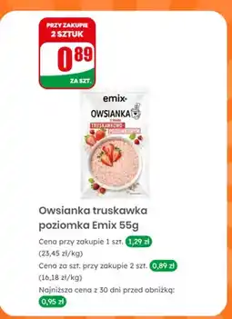 Dino Owsianka truskawka poziomka Emix oferta