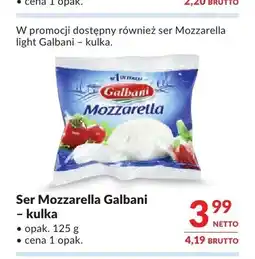 Makro Ser Mozzarella Galbani kulka oferta