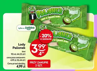 Żabka Lody Palionek oferta