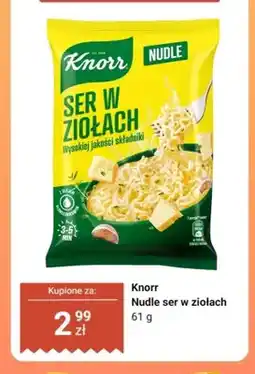 Dino Nudle Knorr ser w ziołach oferta