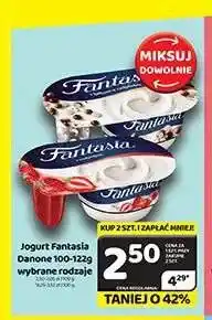 Delfin Jogurt Danone Fantasia z truskawkami oferta