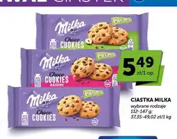 ABC Ciastka Milka Pieguski Choco Cookies oferta