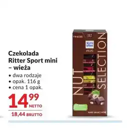 Makro Czekolada Ritter Sport mini - wieża oferta