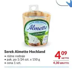 Makro Serek puszysty Almette z ziołami Hochland oferta