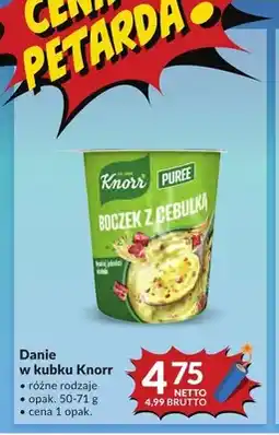 Makro Danie w kubku Knorr Boczek z cebulką oferta