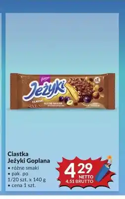 Makro Ciastka Jeżyki Classic Goplana oferta