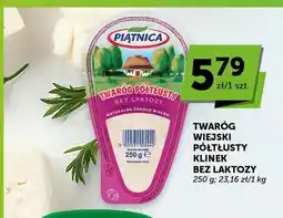 ABC Twaróg wiejski półtłusty klinek bez laktozy Piątnica oferta