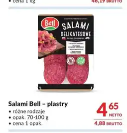 Makro Salami Bell plastry oferta