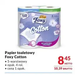 Makro Papier toaletowy Foxy Cotton oferta