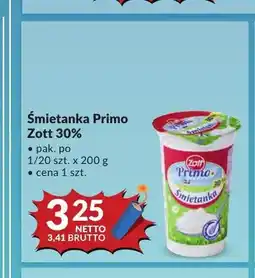 Makro Śmietanka Primo Zott 30% oferta