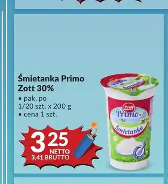 Makro Śmietanka Primo Zott 30% oferta