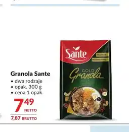 Makro Granola Sante oferta