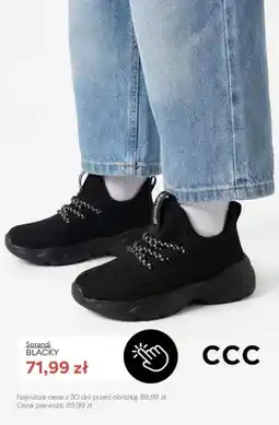 CCC Buty sportowe Sprandi Blacky oferta