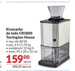 Makro Kruszarka do lodu Tarrington House CR1800 oferta