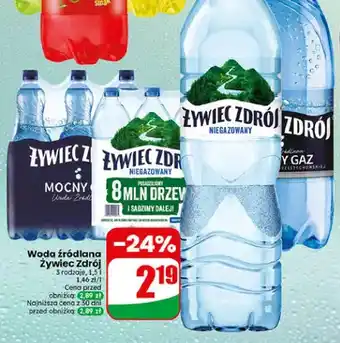 Dino Woda źródlana niegazowana Żywiec Zdrój oferta
