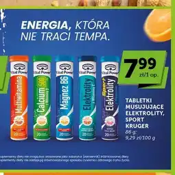 ABC Tabletki musujące Krüger Vital Power Elektrolity oferta