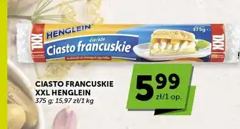 Ciasto francuskie XXL Henglein