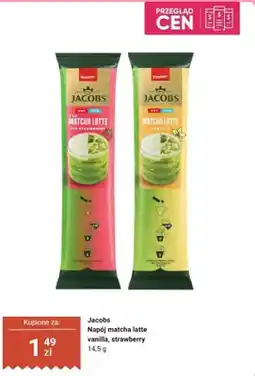 Dino Napój matcha latte vanilla Jacobs oferta