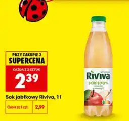 Biedronka Sok jabłkowy Riviva oferta