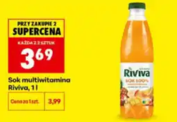 Biedronka Sok multiwitamina Riviva oferta