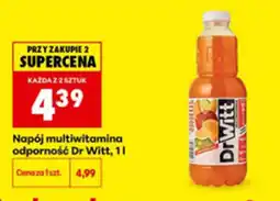 Biedronka Napój multiwitamina odporność Dr Witt oferta