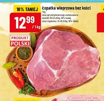 Polomarket Łopatka wieprzowa bez kości oferta