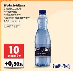 Intermarche Woda źródlana ŻYWIEC ZDRÓJ oferta