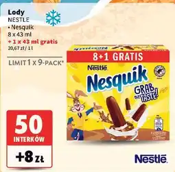 Intermarche Lody Nestlé Nesquik oferta