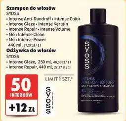Intermarche Szampon do włosów, Odżywka do włosów SYOSS oferta
